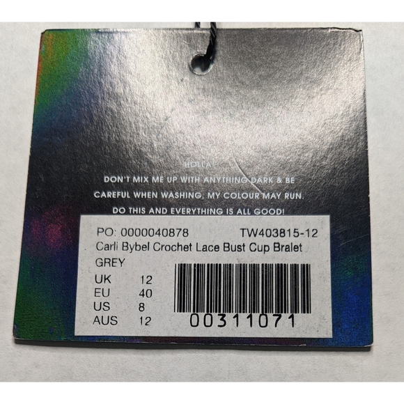 Carli Bybel x Missguided Crochet Bralet - Picture 5 of 7